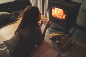 christmas wallpaper, woman, fireplace, mug, coffee, cozy, fire, coffee cup, warm, winter, hot, tea cup, cup, female, person, house, comfort, room, tea, holiday, christmas, lifestyle, season, comfortable, interior
